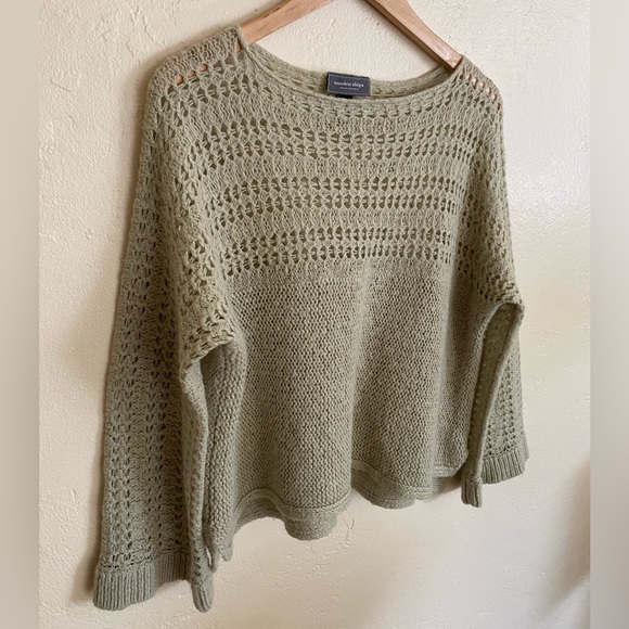 Wooden Ships Open Knit Sweater M/L - Picture 5 of 13